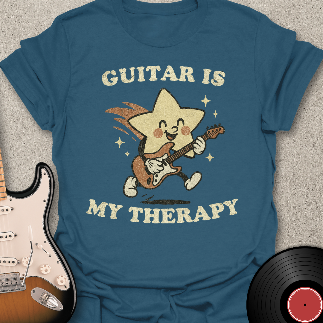 Guitar Is My Therapy T-Shirt