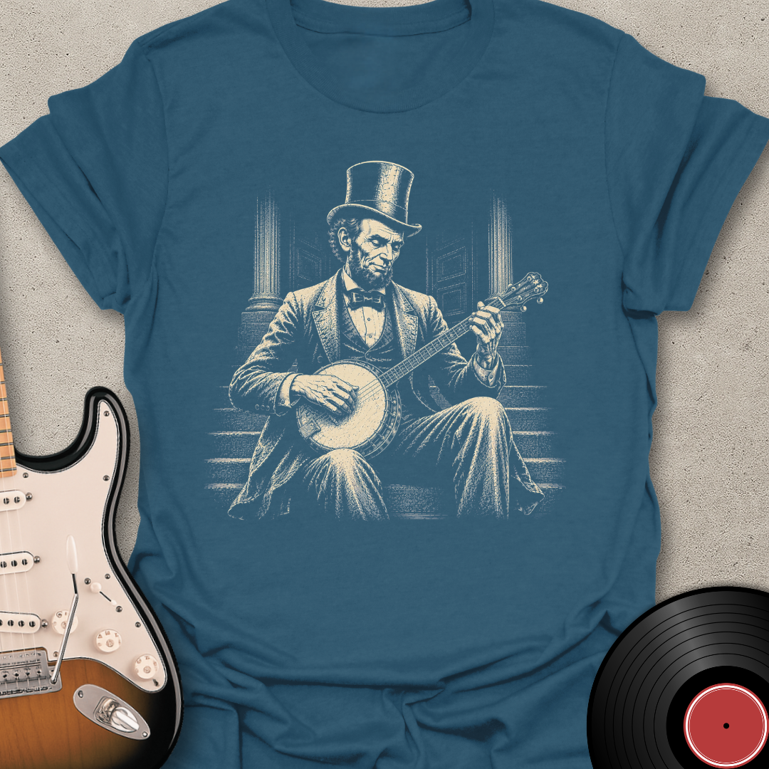Lincoln Banjo T-Shirt