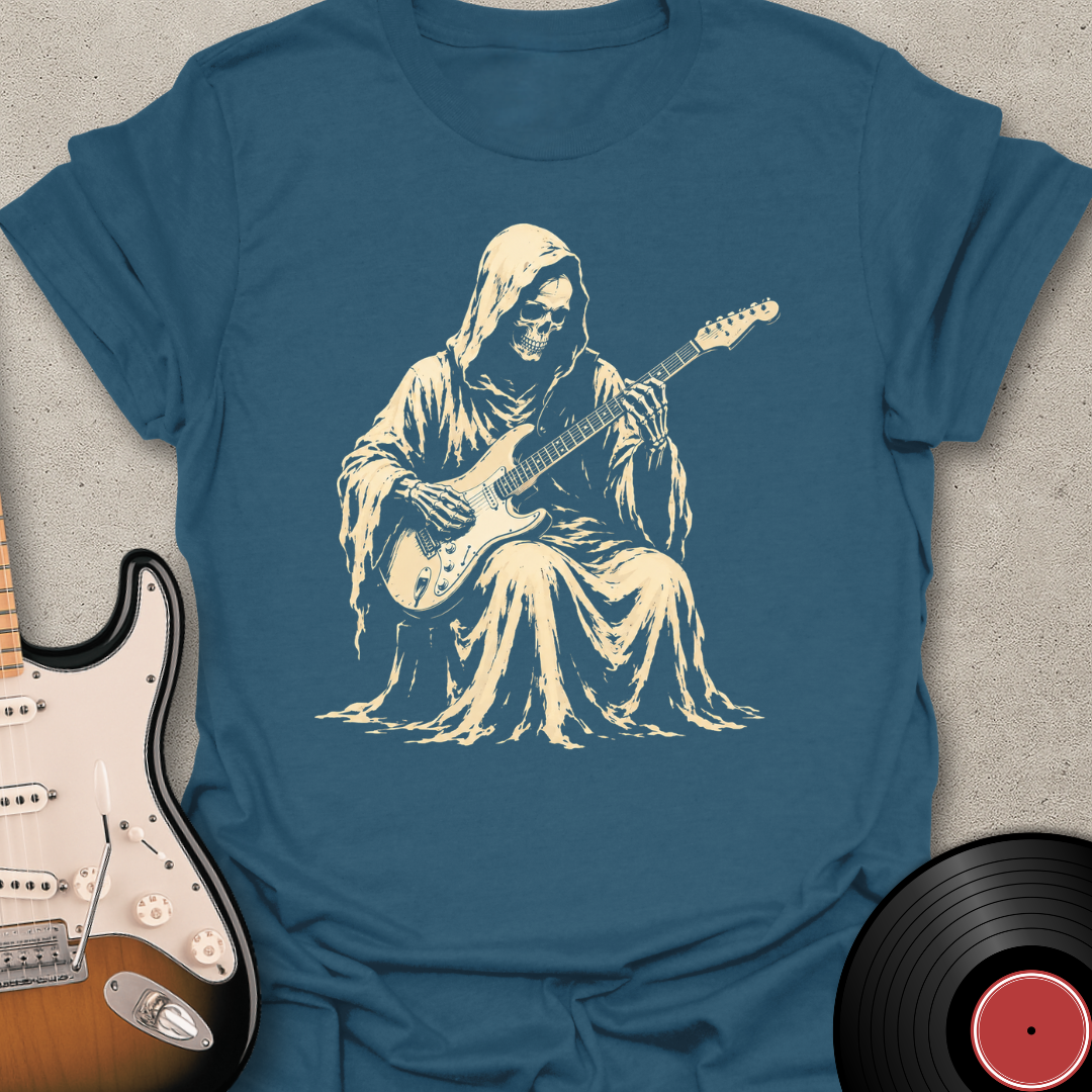 Grim Reaper Guitar T-Shirt