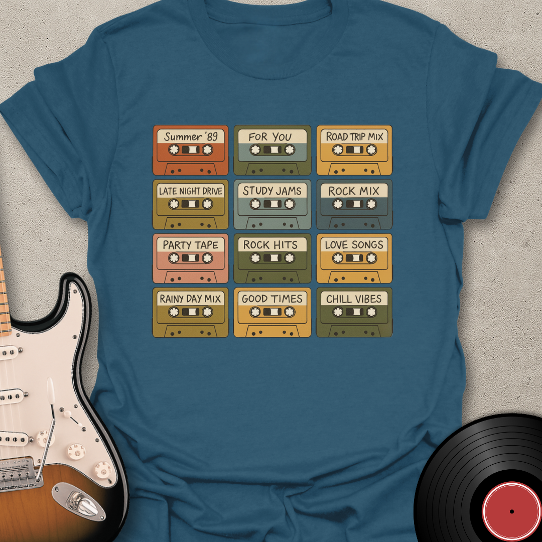 Retro Cassetes T-Shirt