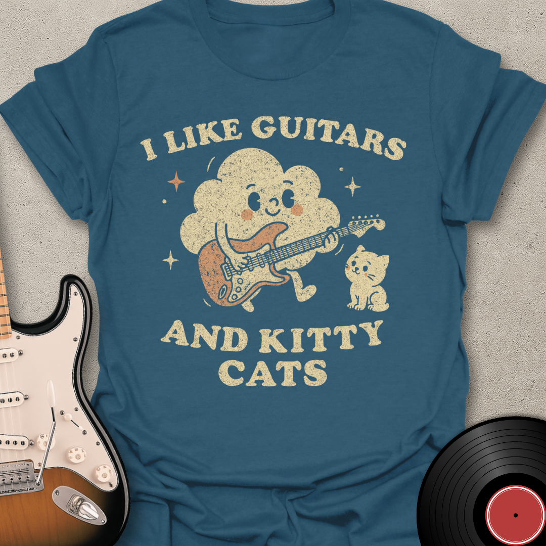 Guitars & Kitty Cats T-Shirt