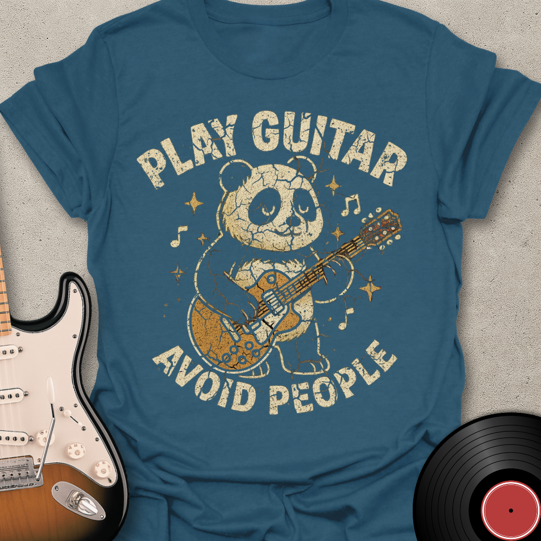 Avoid People Panda T-Shirt