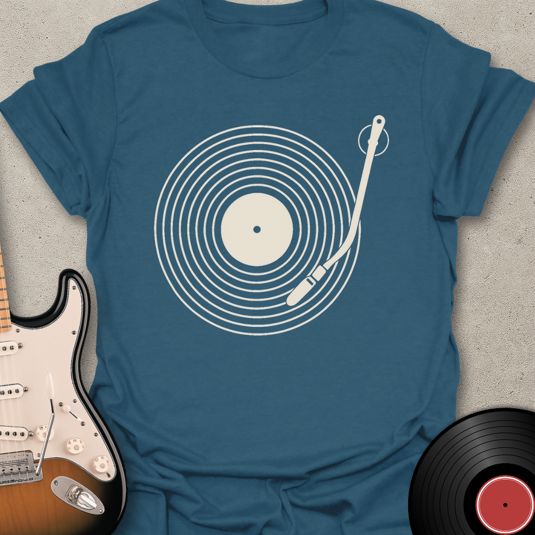 Minimalist Vinyl T-Shirt
