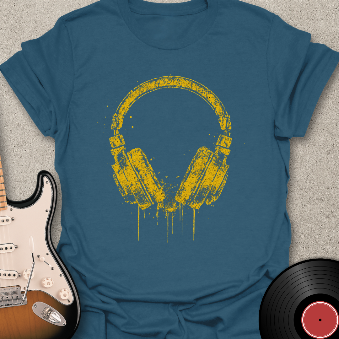 Bleeding Headphones T-Shirt