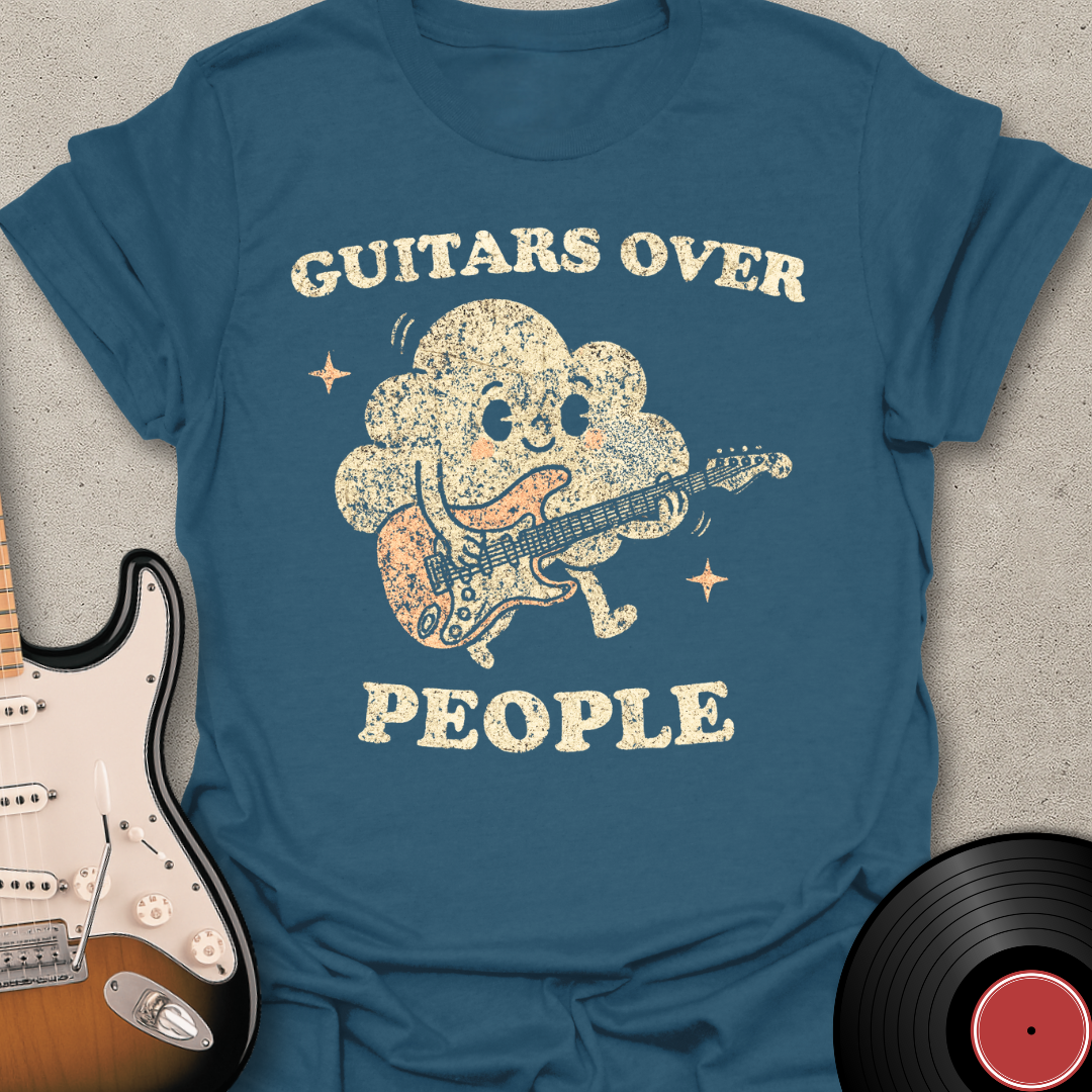 Guitars Over People T-Shirt