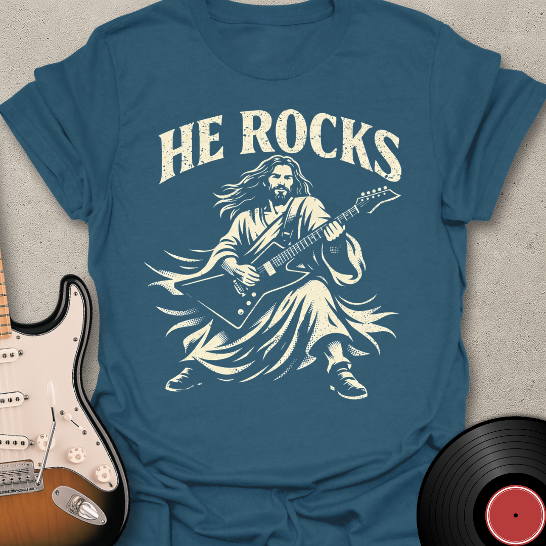 He Rocks T-Shirt