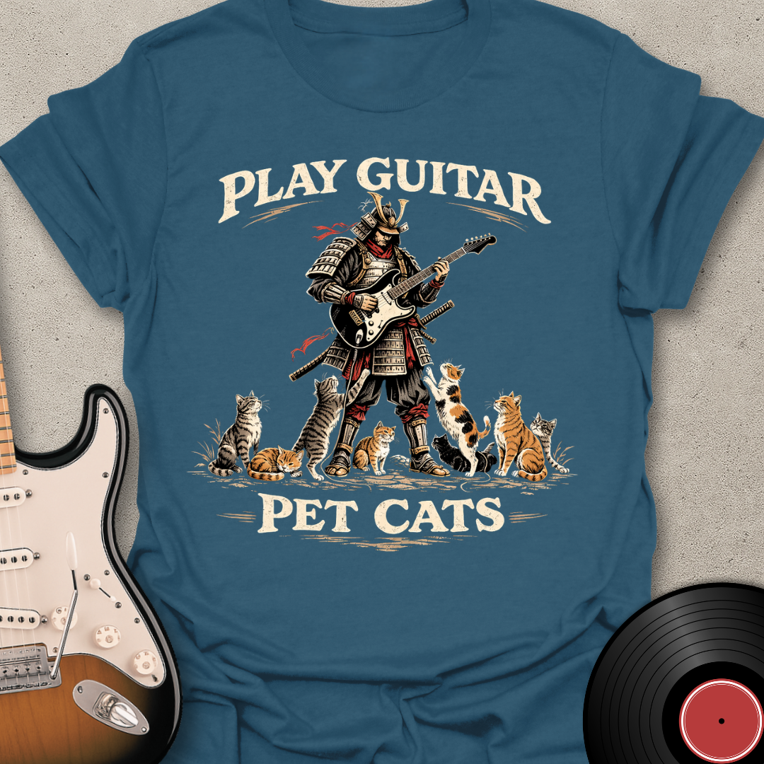 Play Guitar Samurai T-Shirt