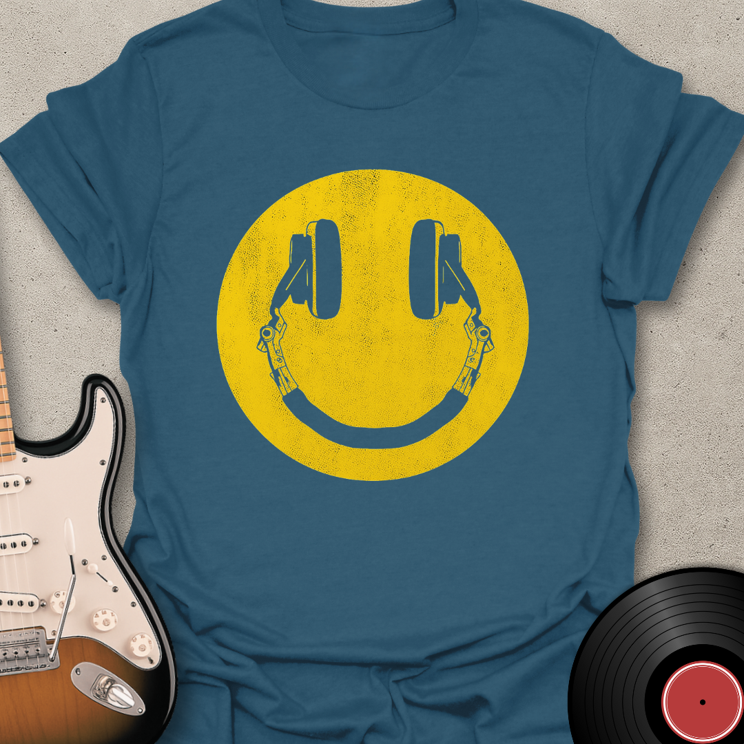 Headphone Smile T-Shirt