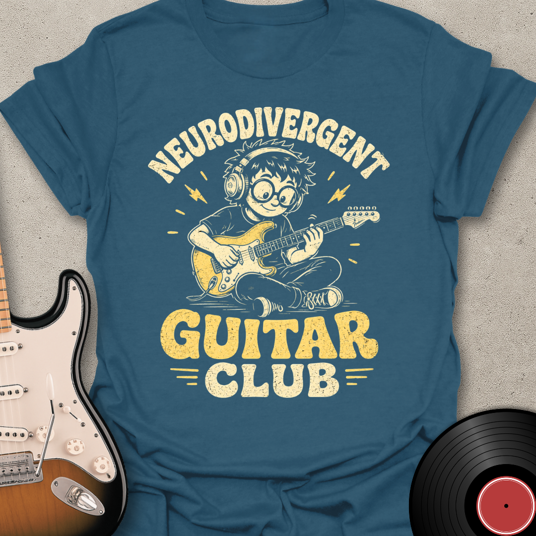 Neurodivergent Guitar Club T-Shirt