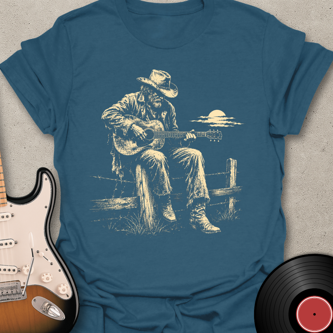 Cowboy Guitar T-Shirt