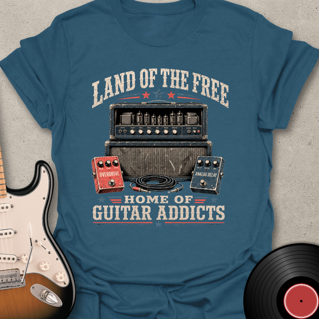 Home Of Guitar Addicts T-Shirt