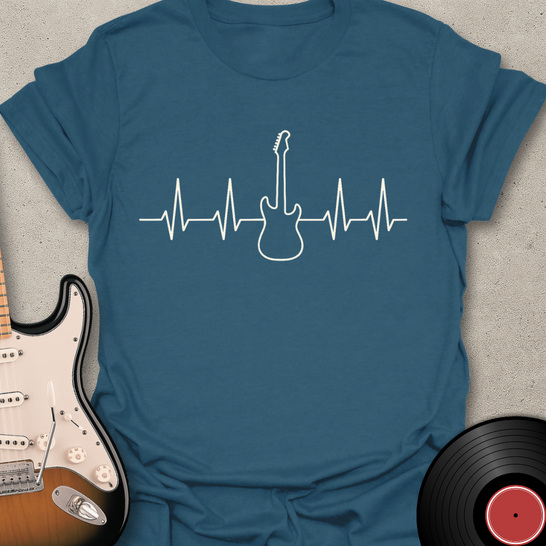 Guitar Heartbeat T-Shirt