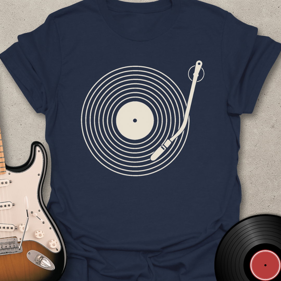 Minimalist Vinyl T-Shirt