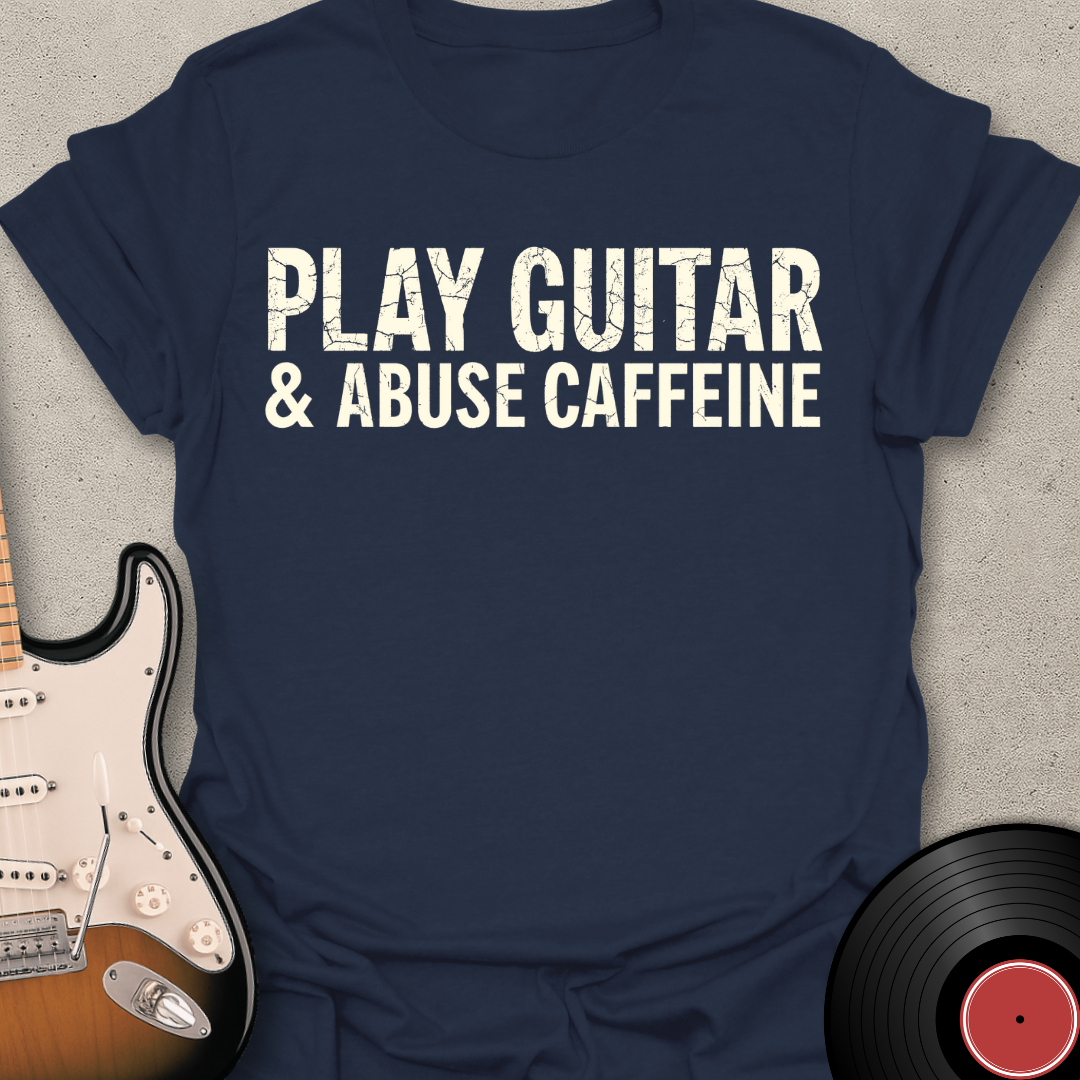 Abuse Caffeine (Text) T-Shirt