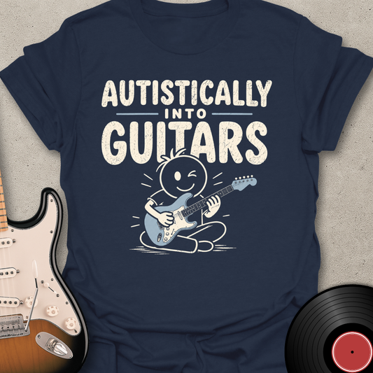 Autistically Into Guitars T-Shirt