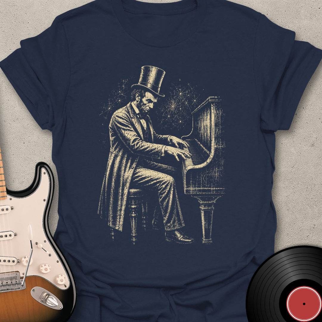 Lincoln Piano T-Shirt