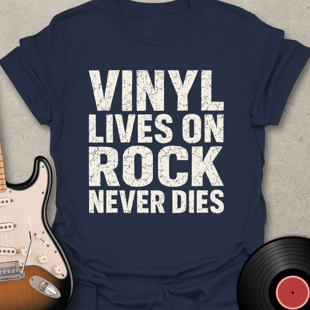 Vinyl Lives On T-Shirt