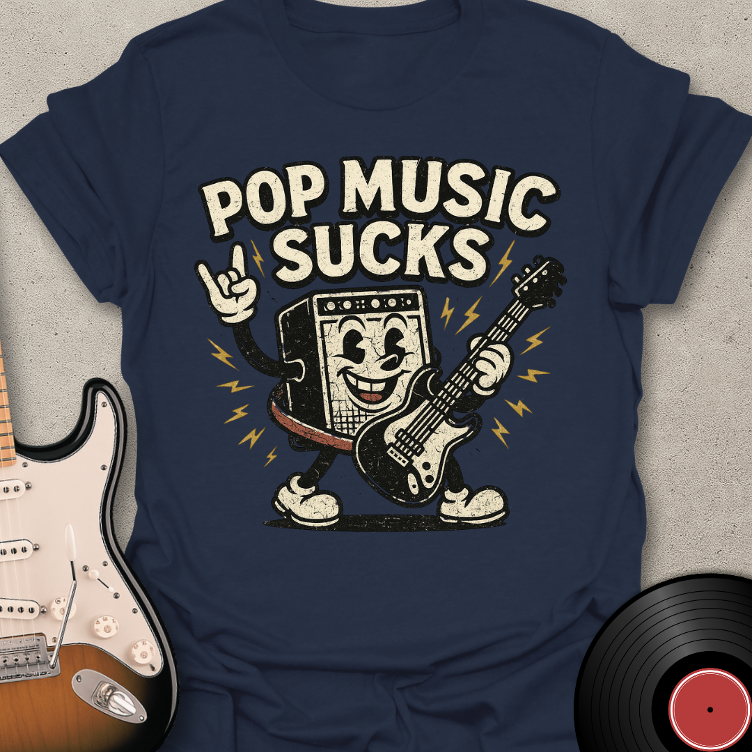 Pop Music Sucks T-Shirt