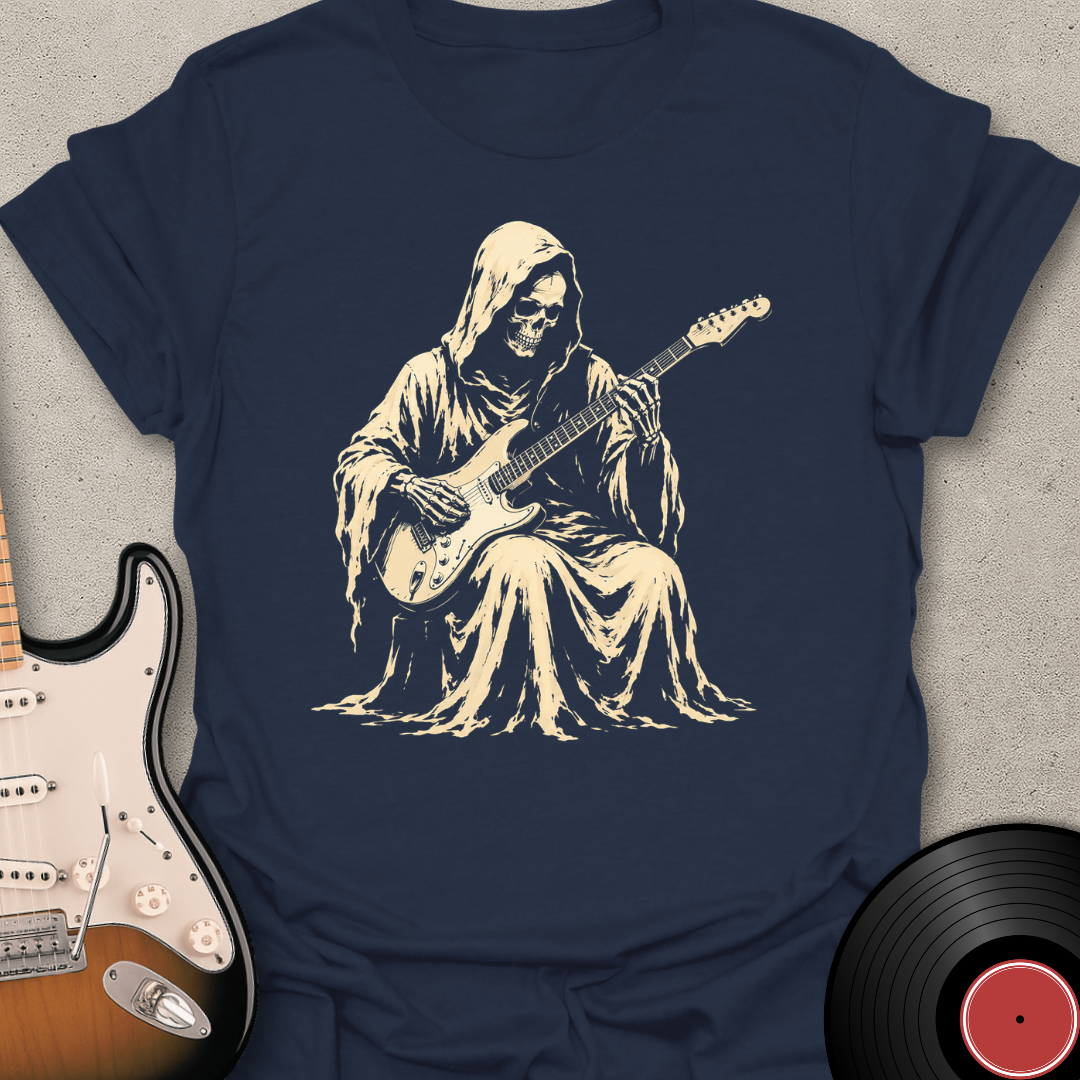 Grim Reaper Guitar T-Shirt