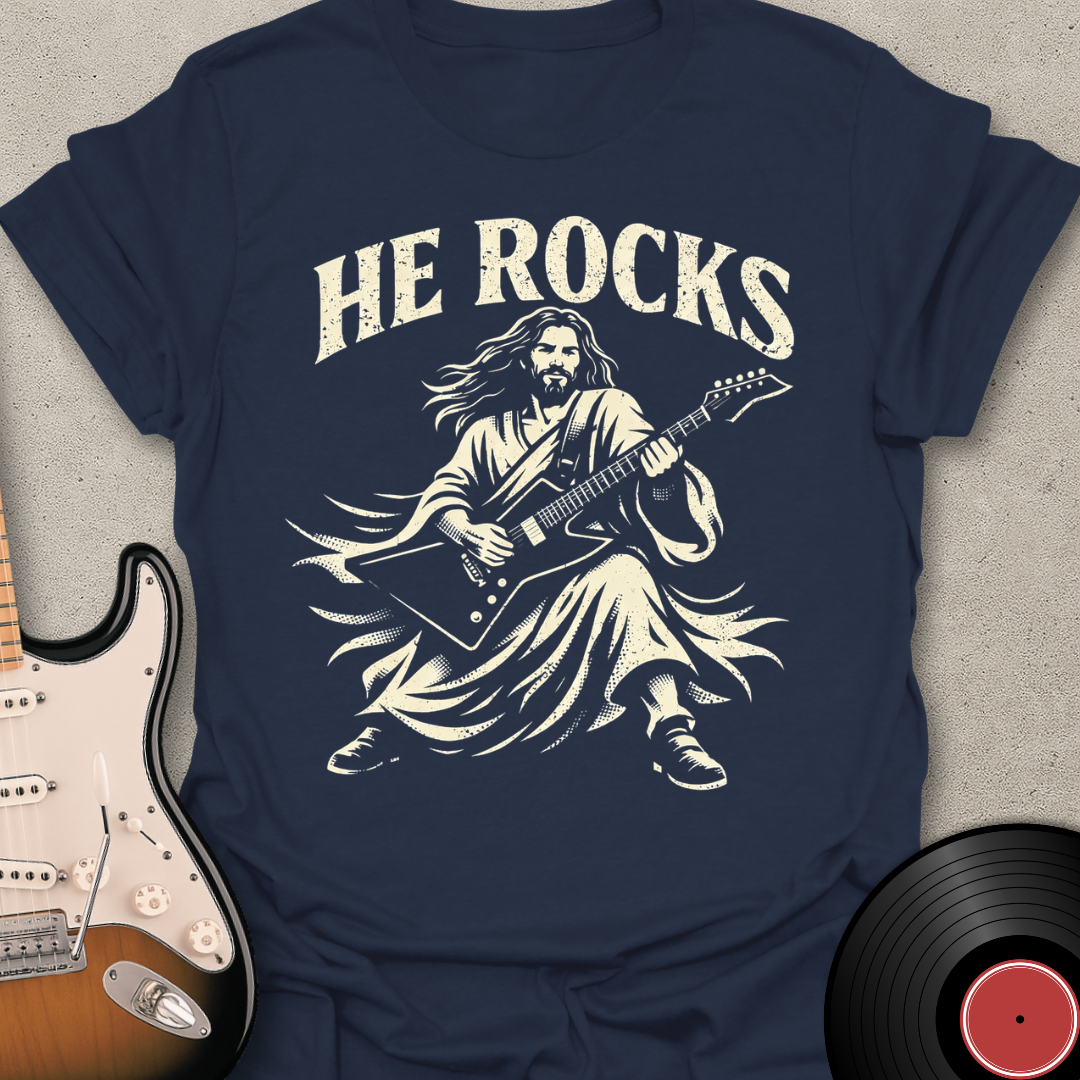 He Rocks T-Shirt