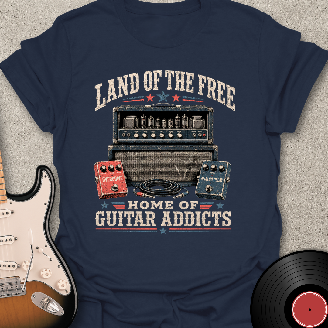 Home Of Guitar Addicts T-Shirt