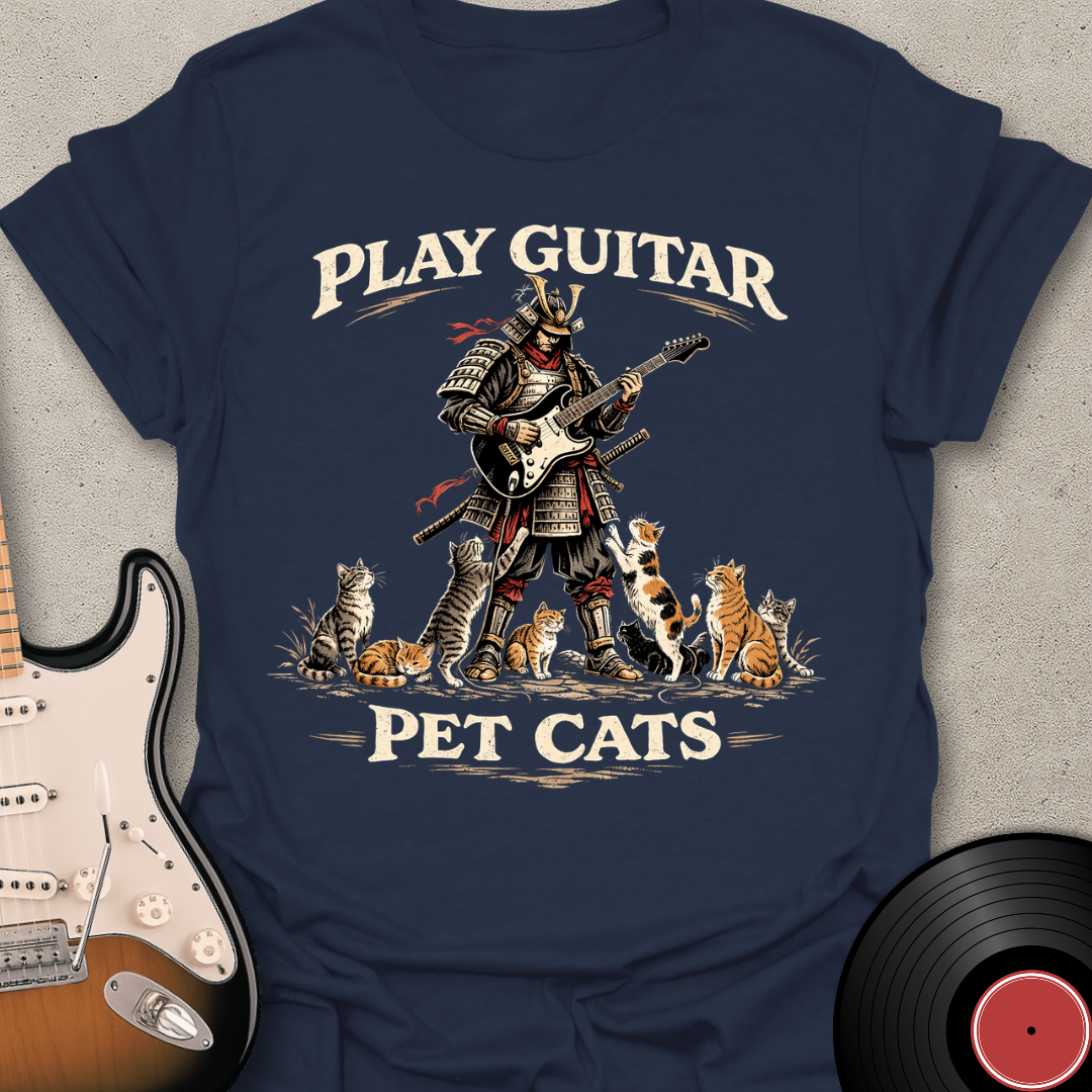 Play Guitar Samurai T-Shirt