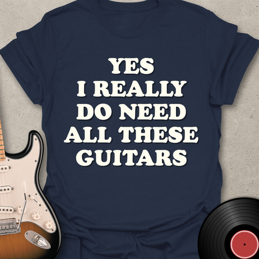All These Guitars T-Shirt