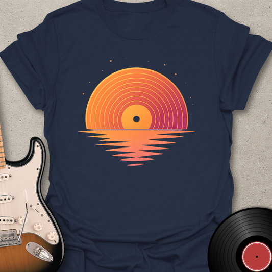 Sunset Record T-Shirt