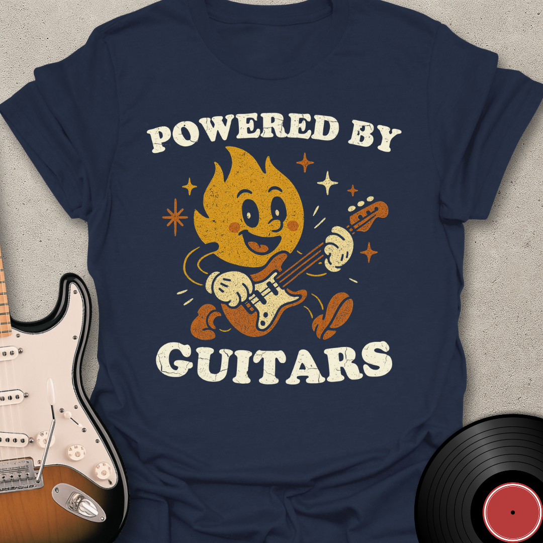 Powered By Guitars T-Shirt