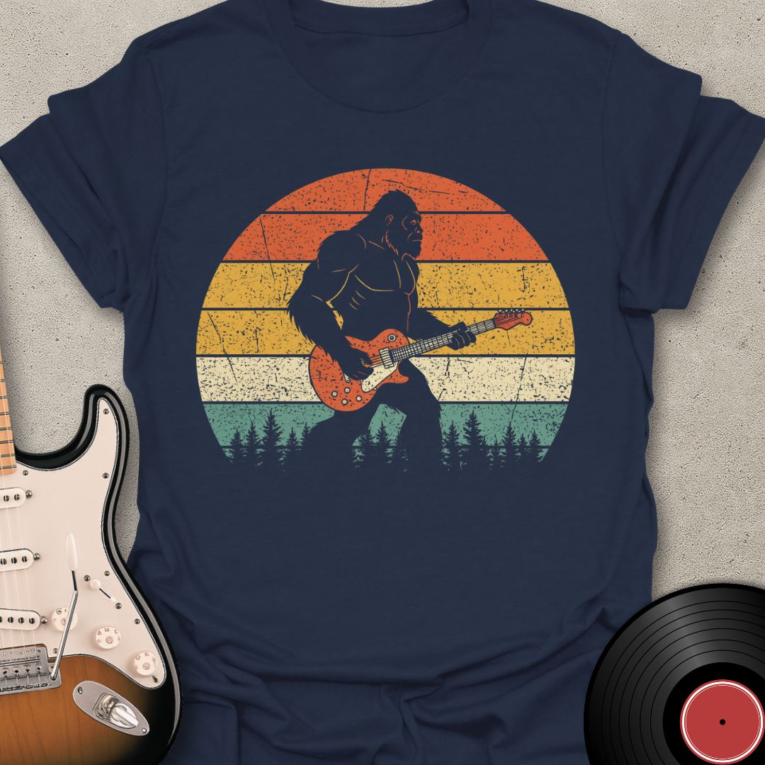 Retro Shredding Bigfoot T-Shirt