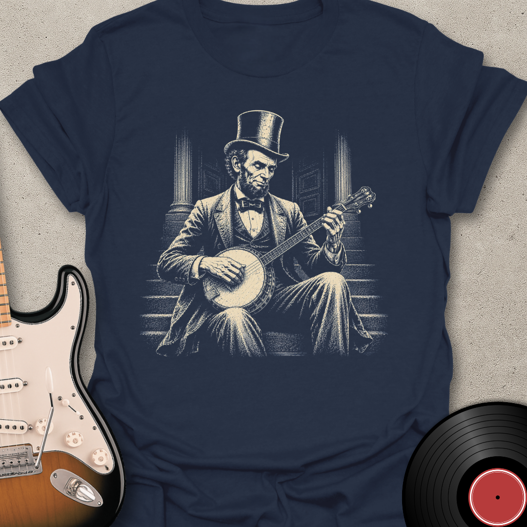 Lincoln Banjo T-Shirt