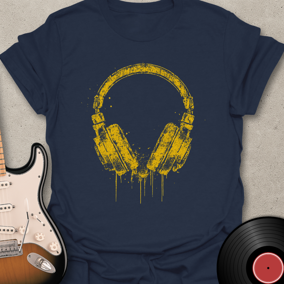 Bleeding Headphones T-Shirt