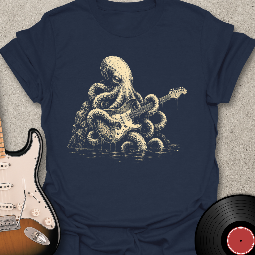 Octopus Guitar T-Shirt